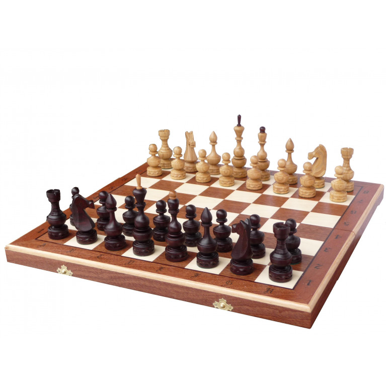 Összecsukható fa sakk 490*490 PL95